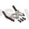 LX0970 Lynx Heli Innovations Frame Motor Mount Set Silver 300X